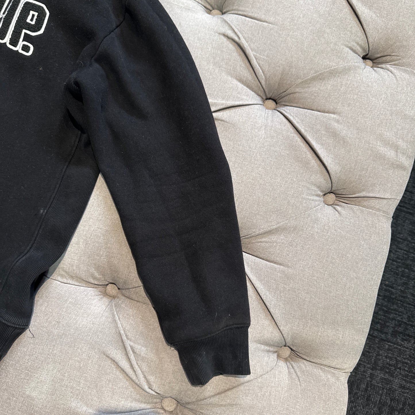 Geedup Play For Keeps Hoodie 'Black Black White' (Second hand)