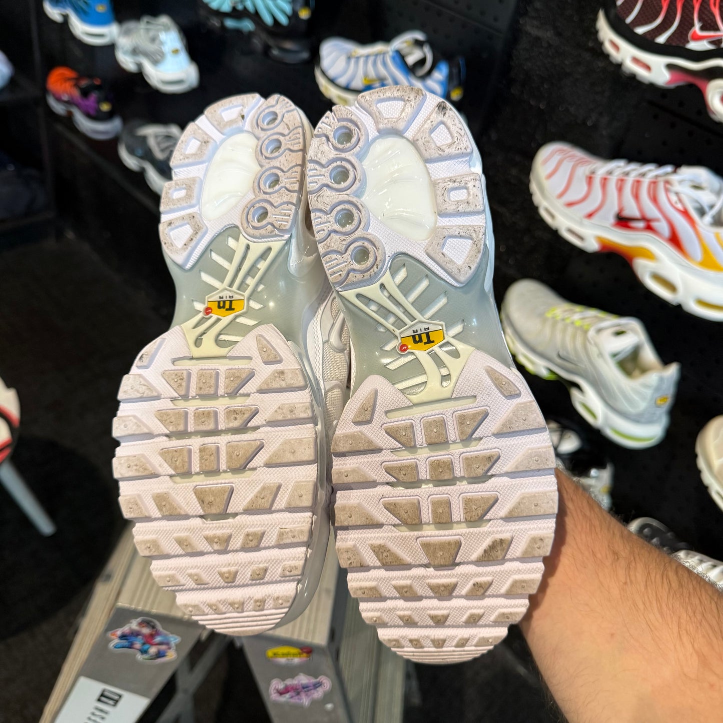 Nike Air Max Plus TN 'Triple White' (Second hand)