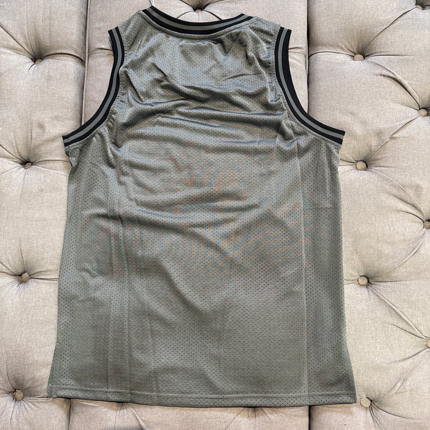 Geedup Embroidered Handstyle Jersey 'Grey Red' (Brand New)