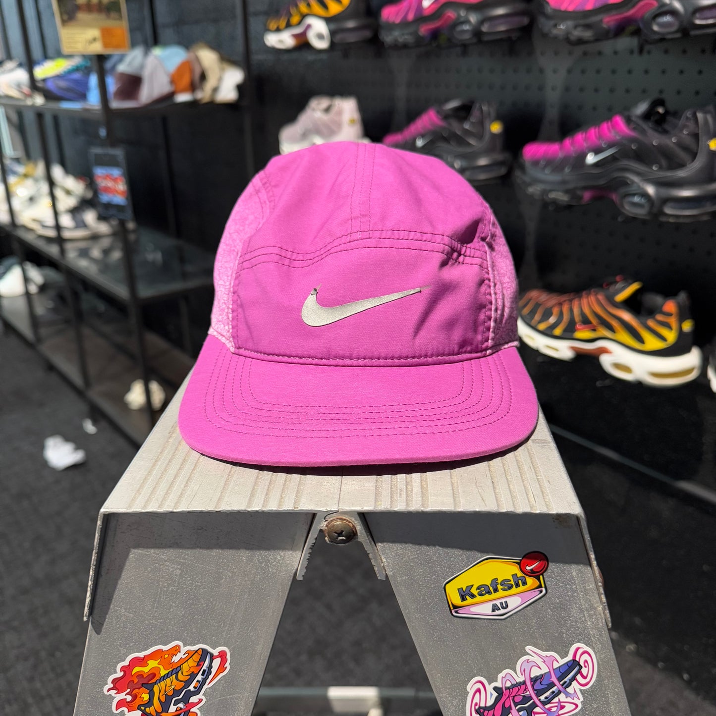 Nike Dri-Fit 5 Pannel Cap 'Purple Snowflake' (Second hand)