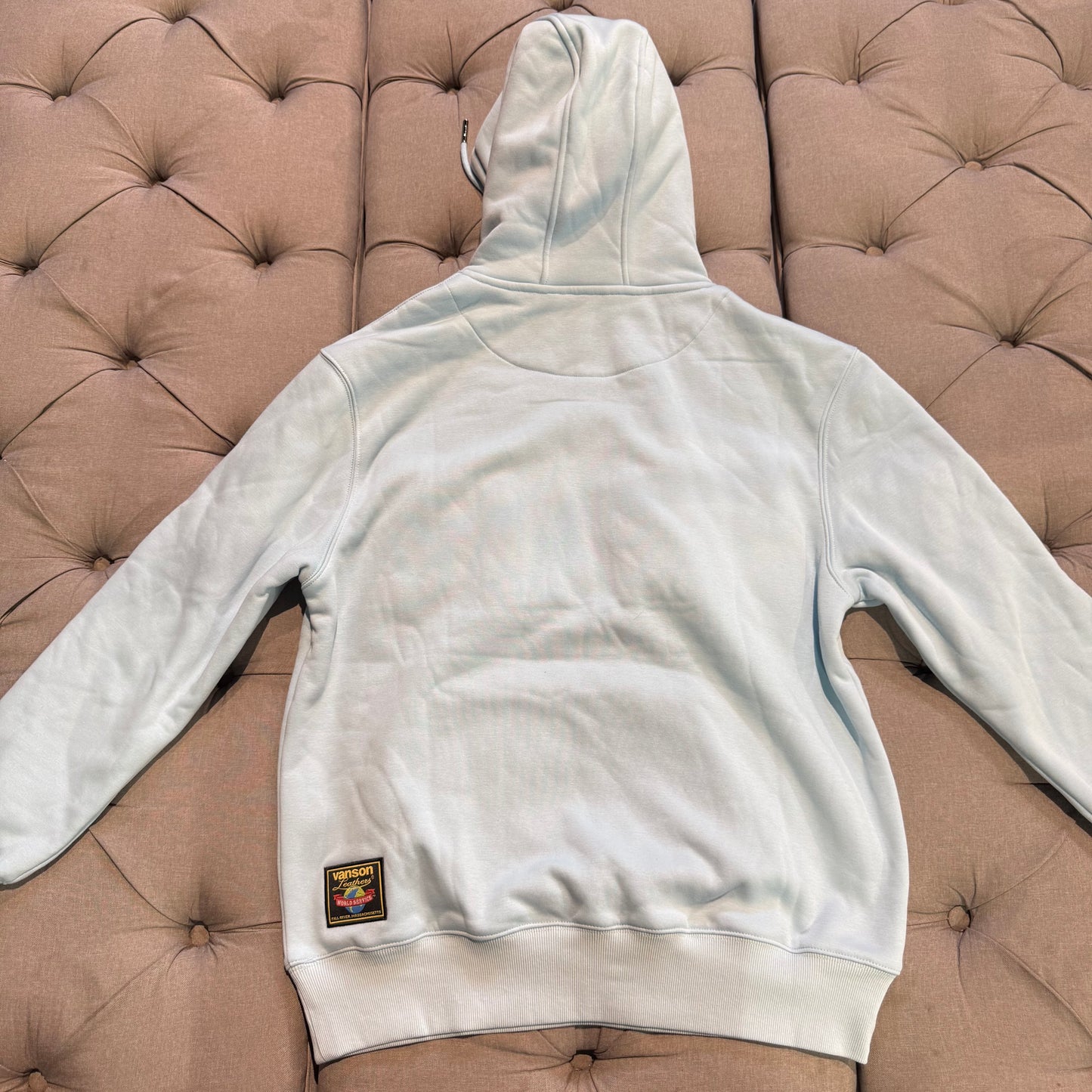 Geedup X Vanson Team Logo Hoodie 'Light Blue' (Brand New)