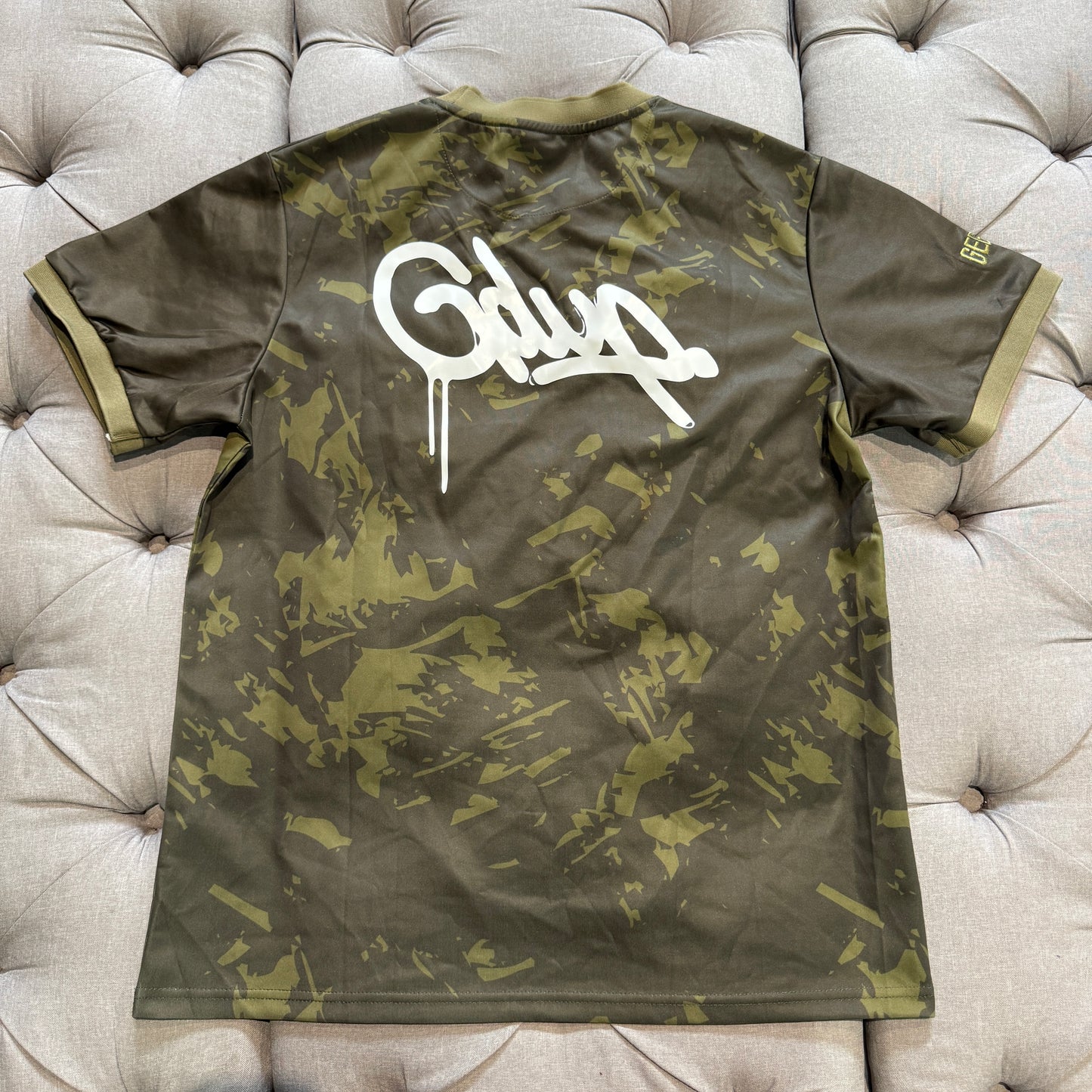 Geedup Handstyle Jersey 'Camo Green' (Second hand)