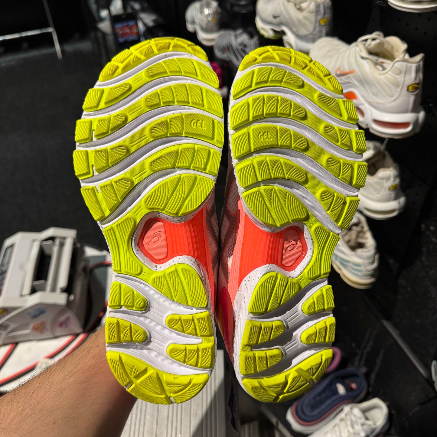 Asics Gel Nimbus Lite-Show 'White Sun Coral' (Second hand)