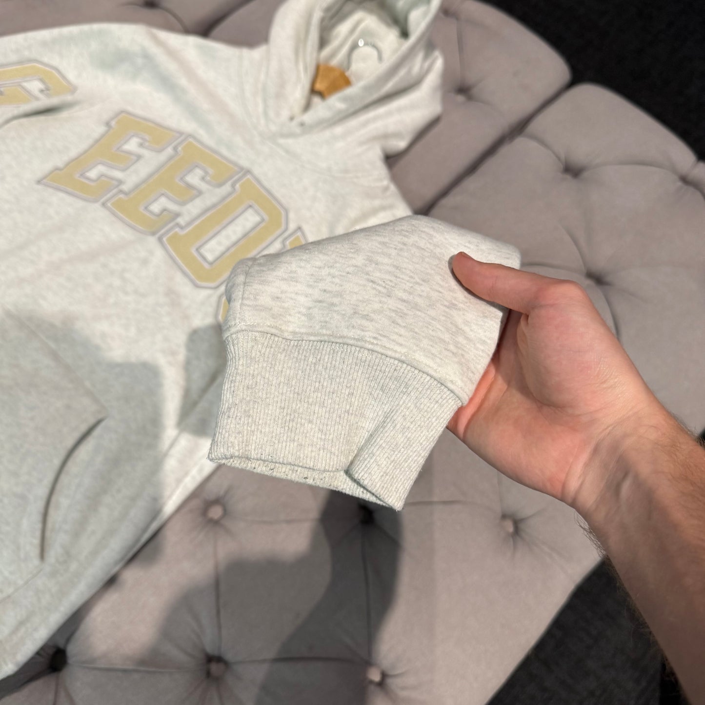 Geedup Team Logo Hoodie 'Wheat' (Second hand)