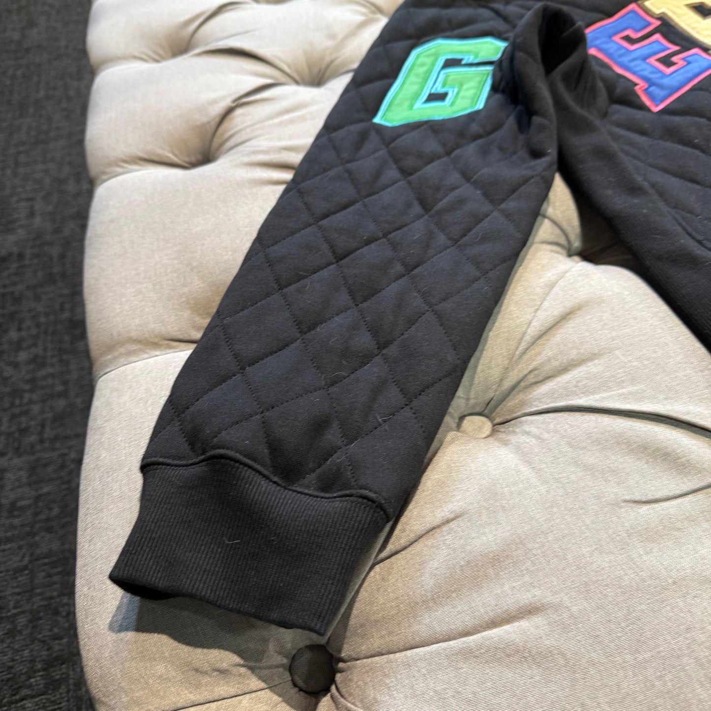 Geedup Team Logo Hoodie 'Holy Grail Multi Color 2.0 Quilt' (Second hand)