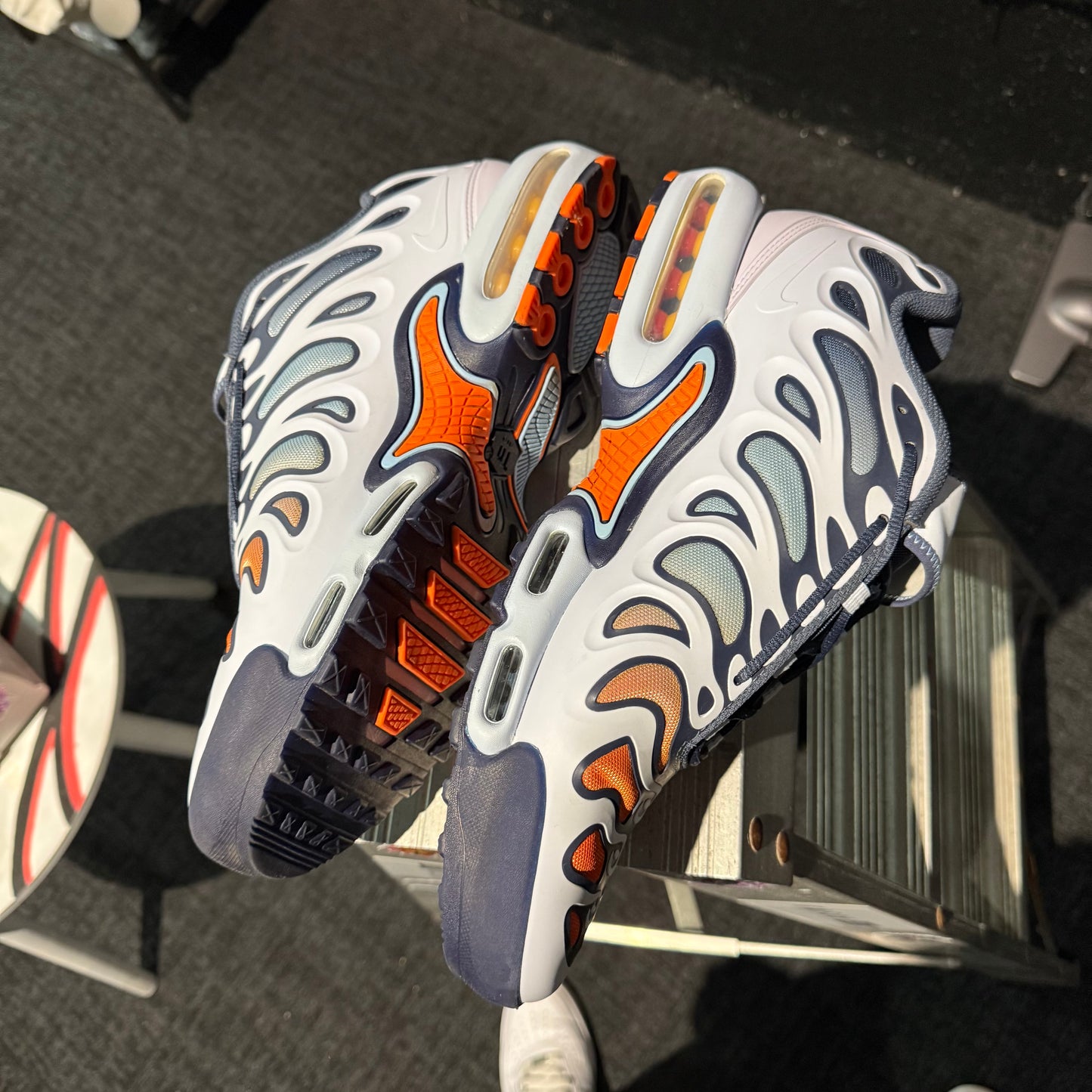 Nike Air Max Plus 'TN' Drift Football Grey Thunder Blue (Second hand)