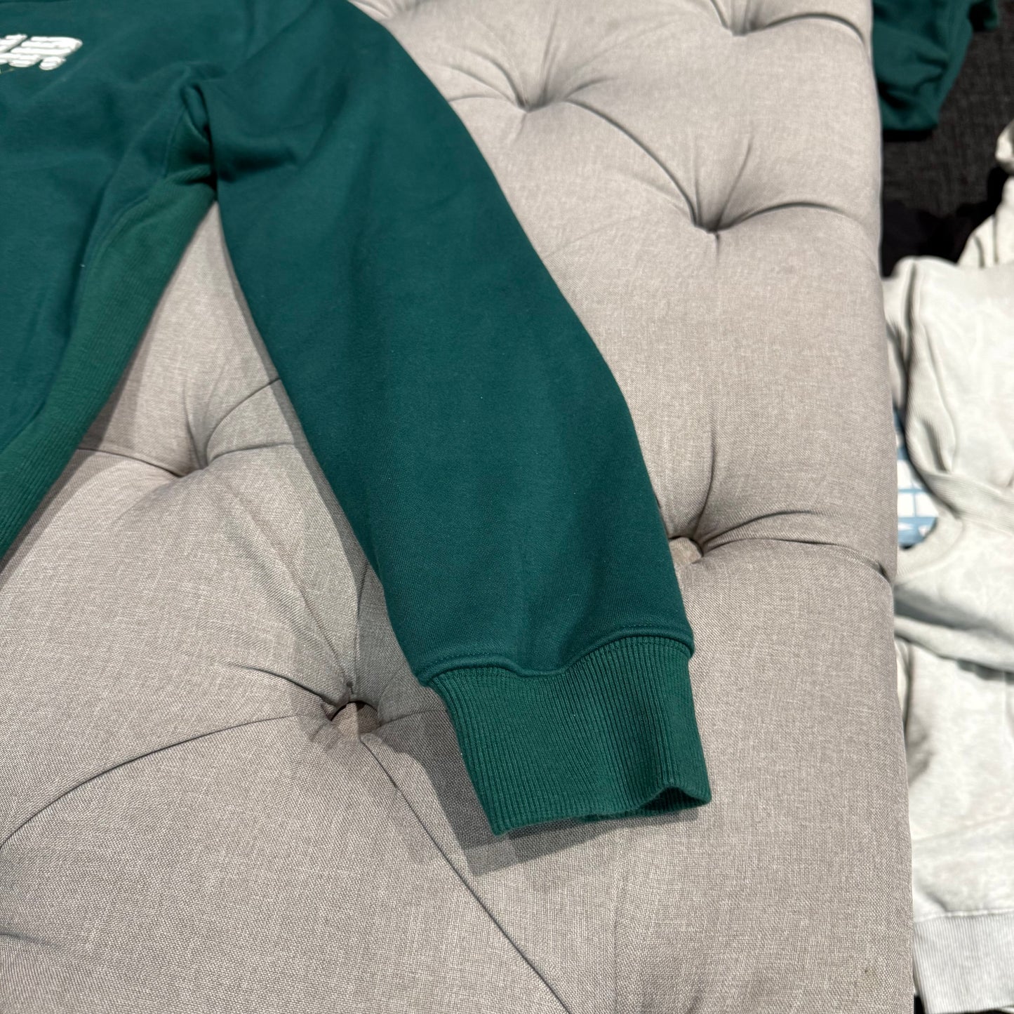 Geedup Sportsman Crewneck 'Pine Green Yellow' (Second hand)