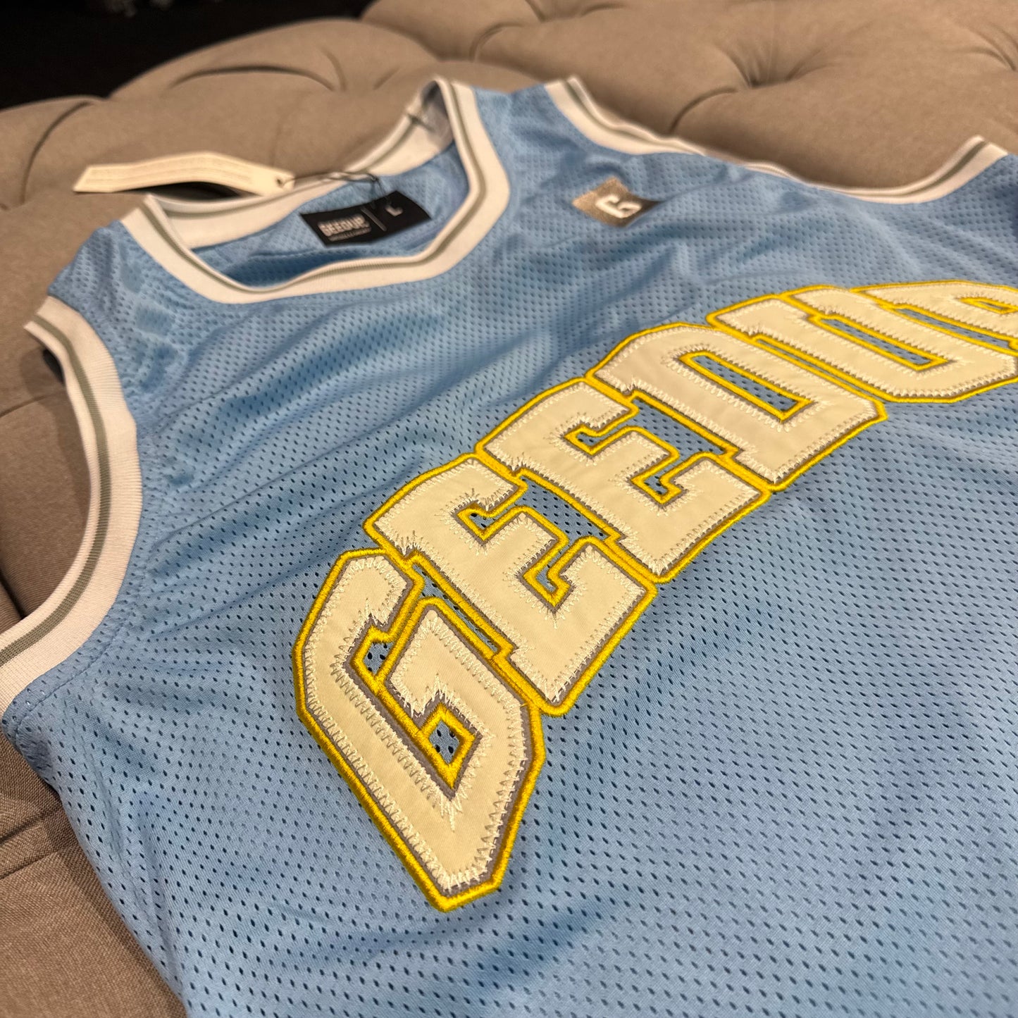 Geedup Team Logo Jersey 'Blue Yellow' (Second hand)
