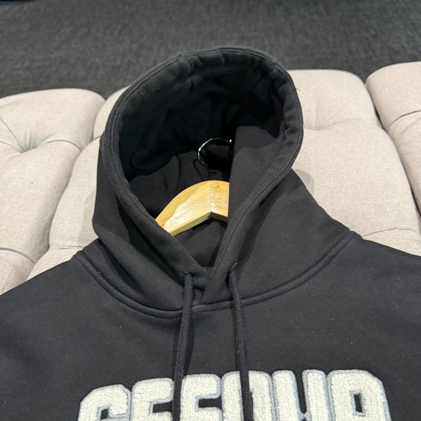 Geedup Play For Keeps Hoodie 'Black White' (Second hand)