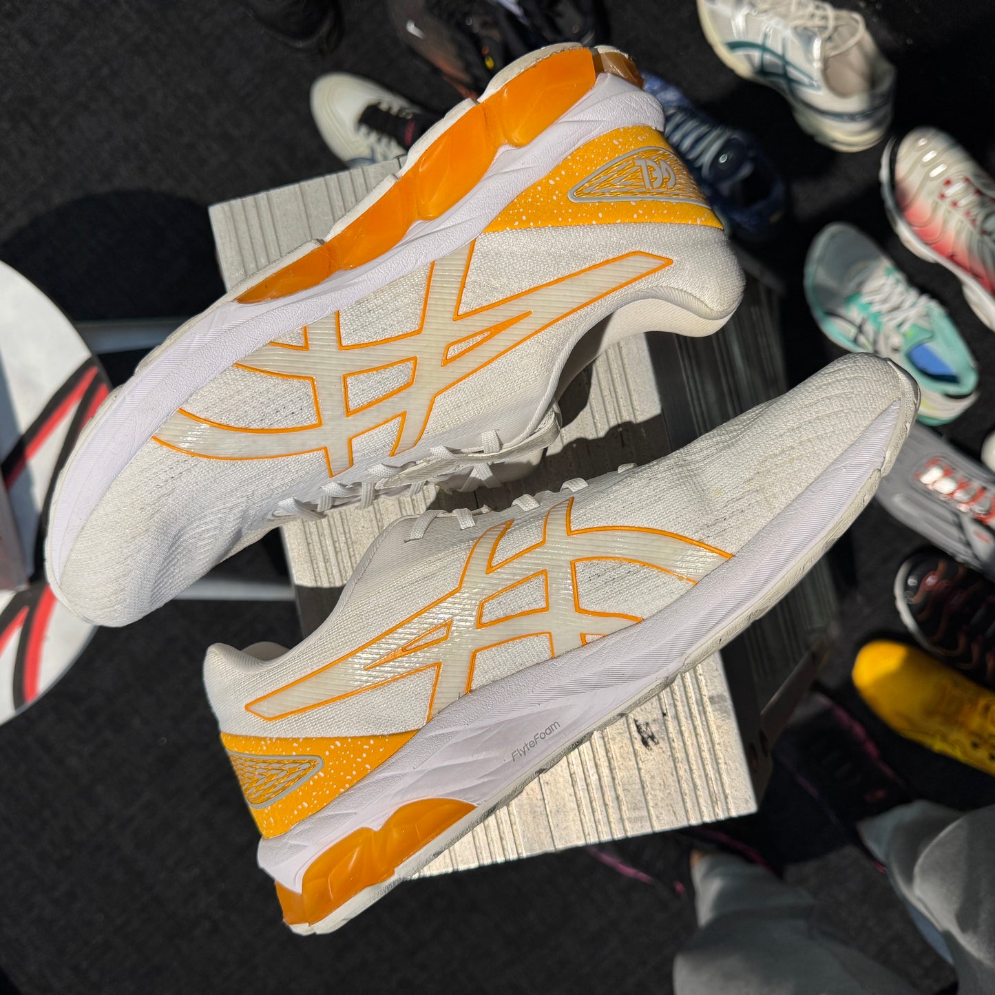 Asics Gel-Quantum 180 7 'White Fellow Yellow' (Second hand)