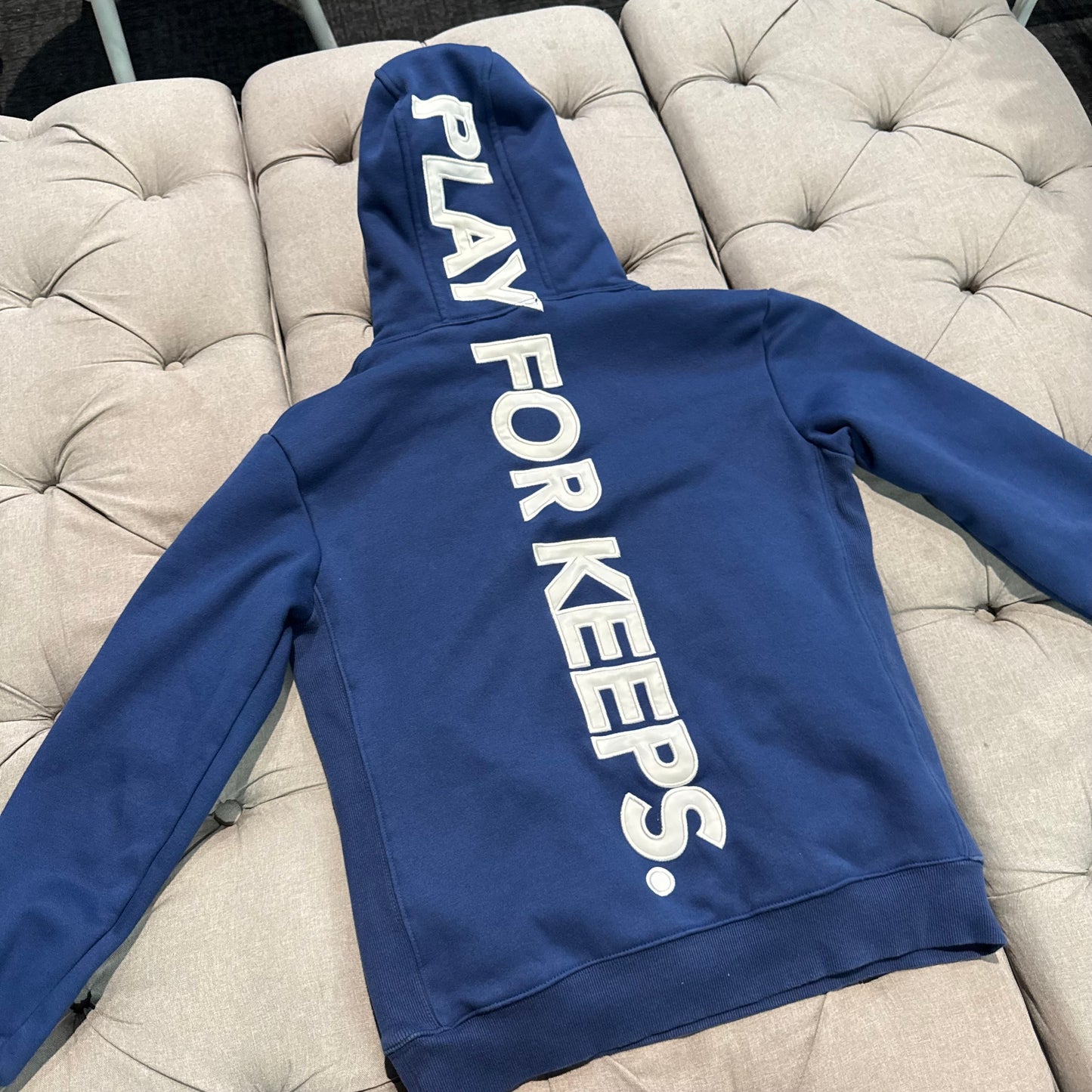 Geedup Back Logo PFK Hoodie 'Navy Blue' (Second hand)