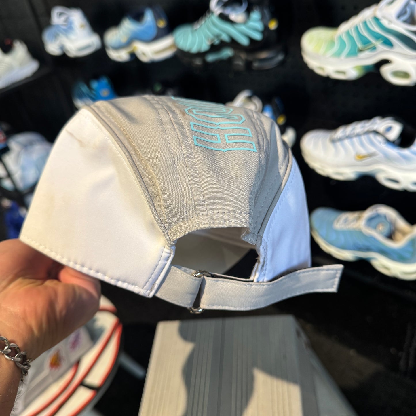 Hood Rich Cap ‘Grey Blue White’ (Second Hand)