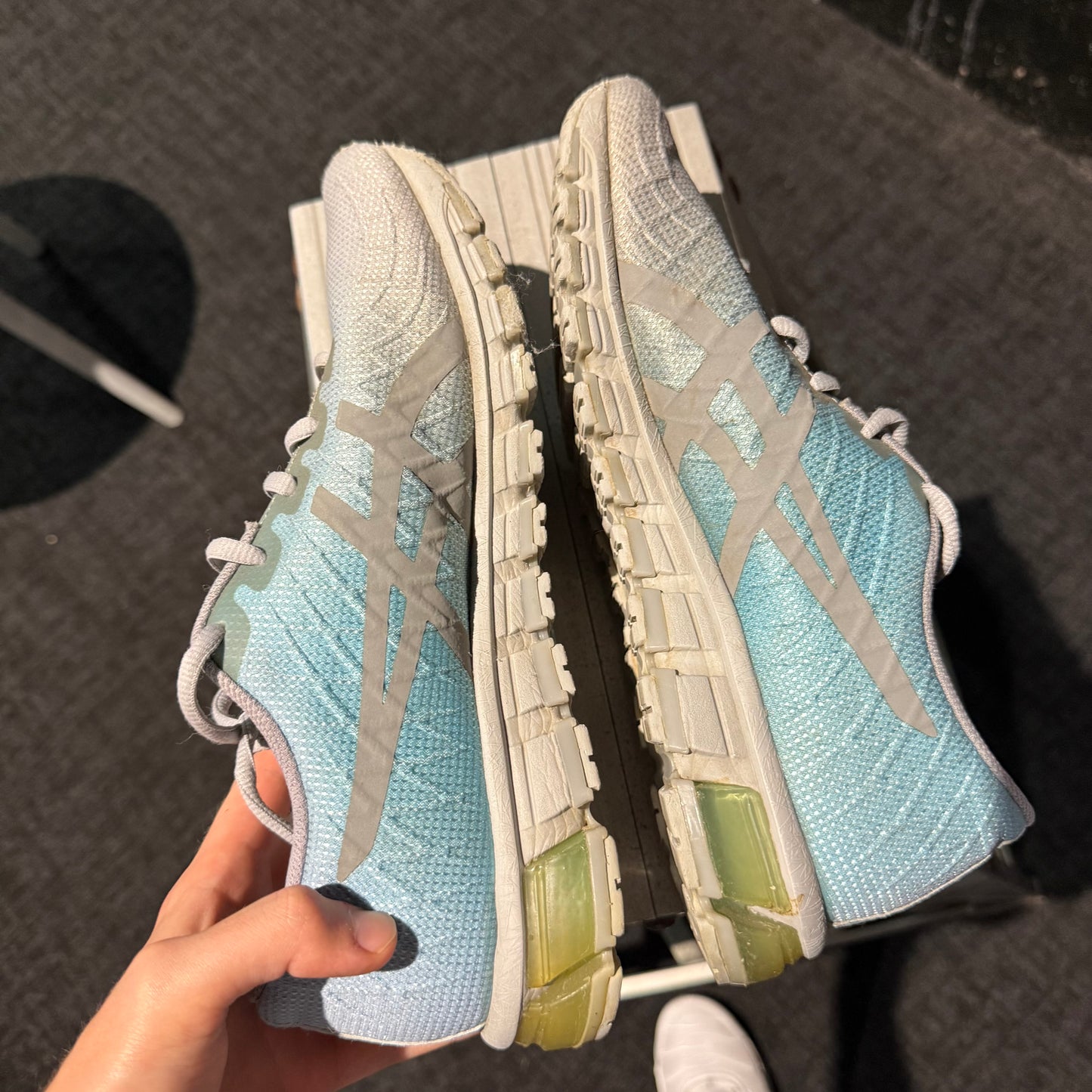 Asics Gel Quantum 180 4 Ice Mint/Stone Grey (Second hand)