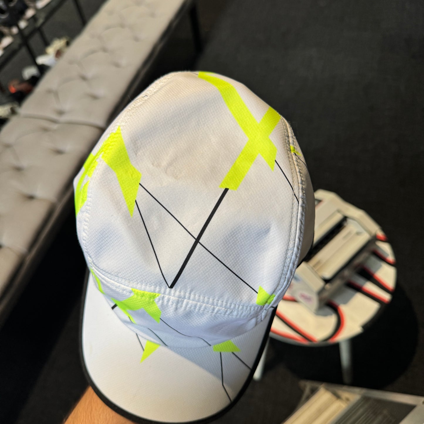 Lacoste Side Logo Cap 'White Neon' (Second hand)