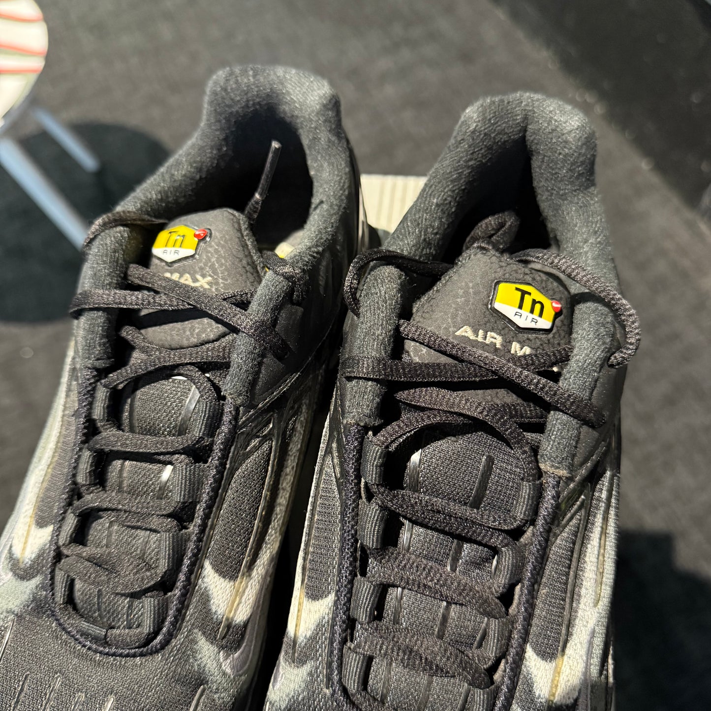 Nike Air Max Plus 'TN3' Black Spray Multi Swoosh (Second hand)
