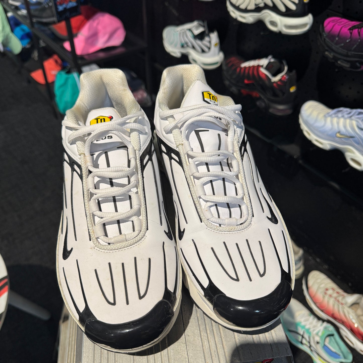 Nike Air Max Plus 'TN3' Leather White Black (Second hand)