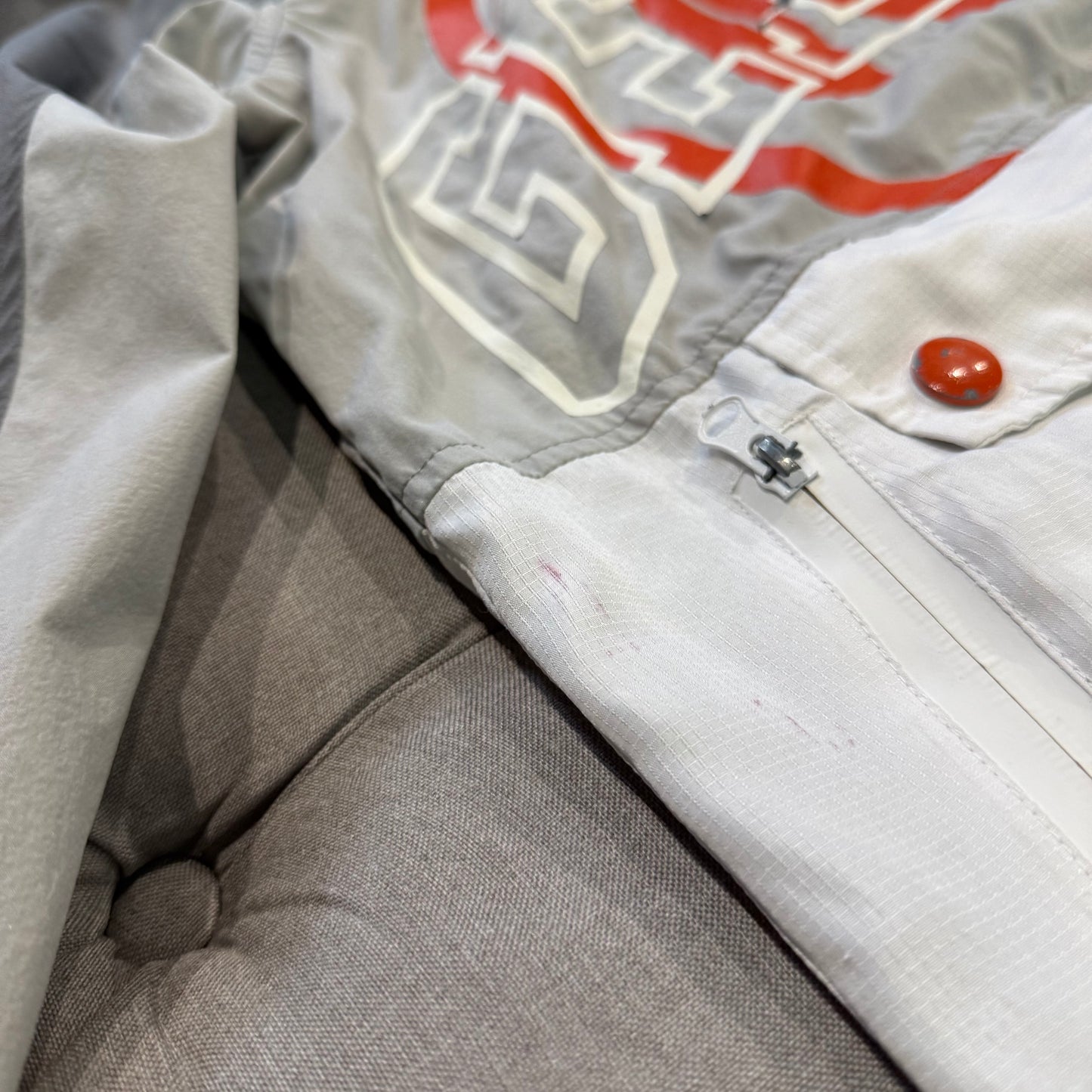 Geedup X Rays Locker Jacket 'Grey Orange' (Second hand)