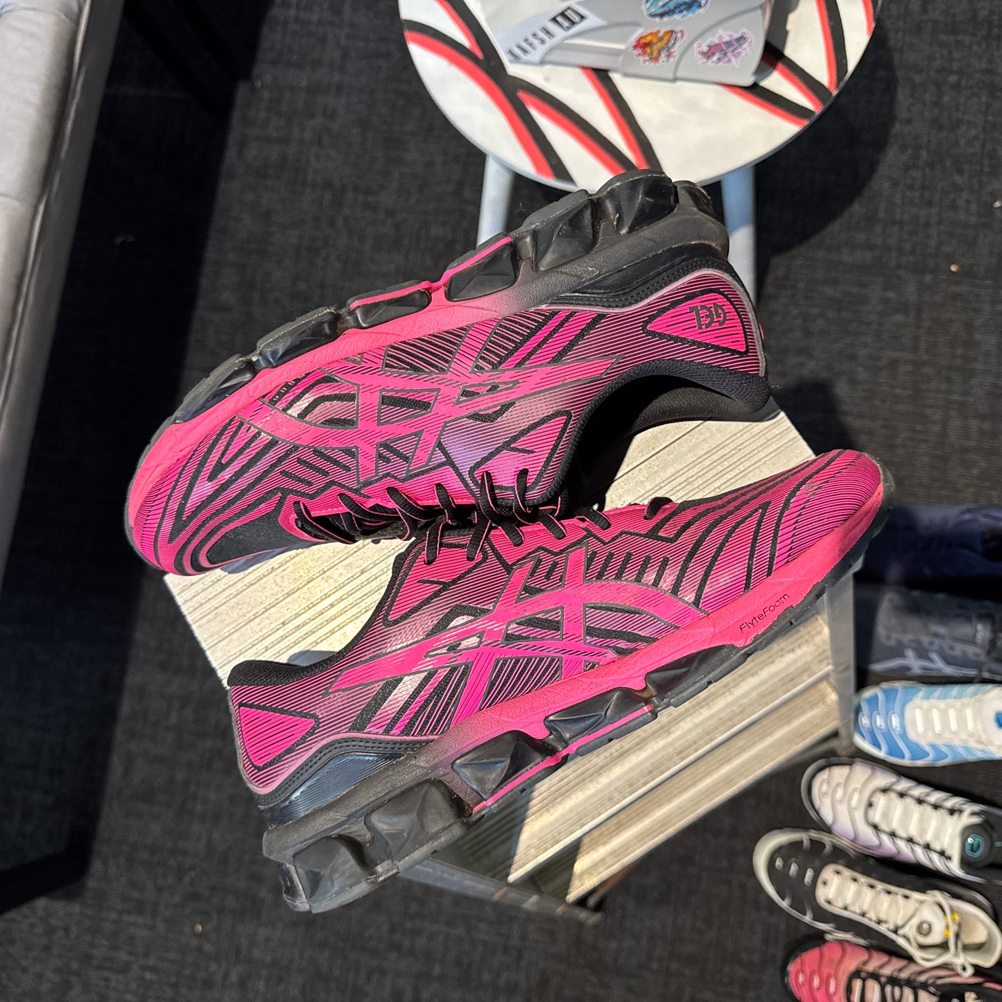 Asics Gel-Quantum 360 VII Edjil 'Black Pink Glo' (Second hand)