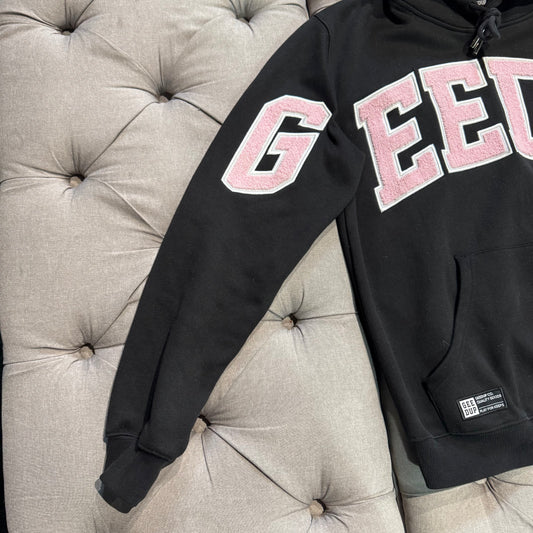 Geedup Team Logo Hoodie 'Black Pink' (Second hand)