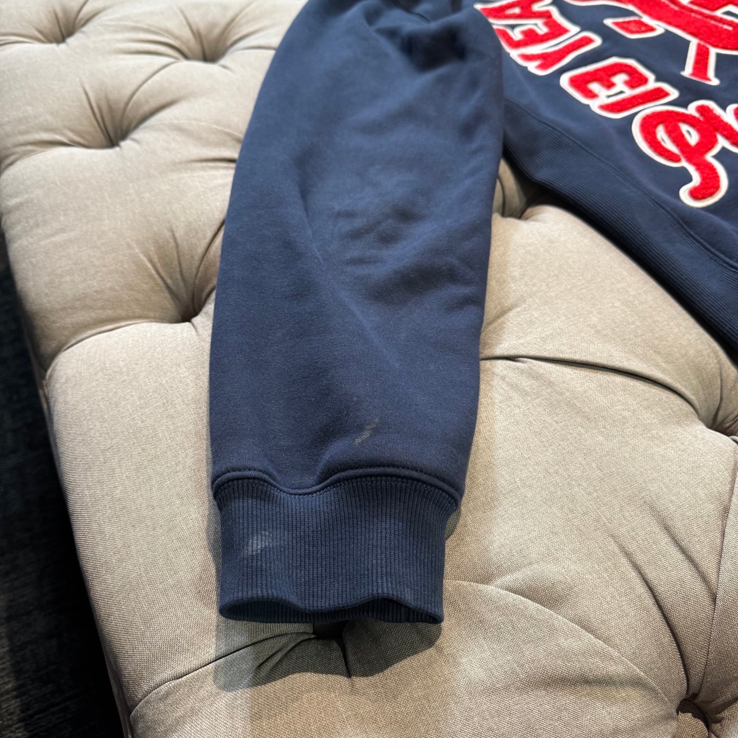 Geedup 13 Years In The Field Hoodie 'Navy Red' (Second hand)