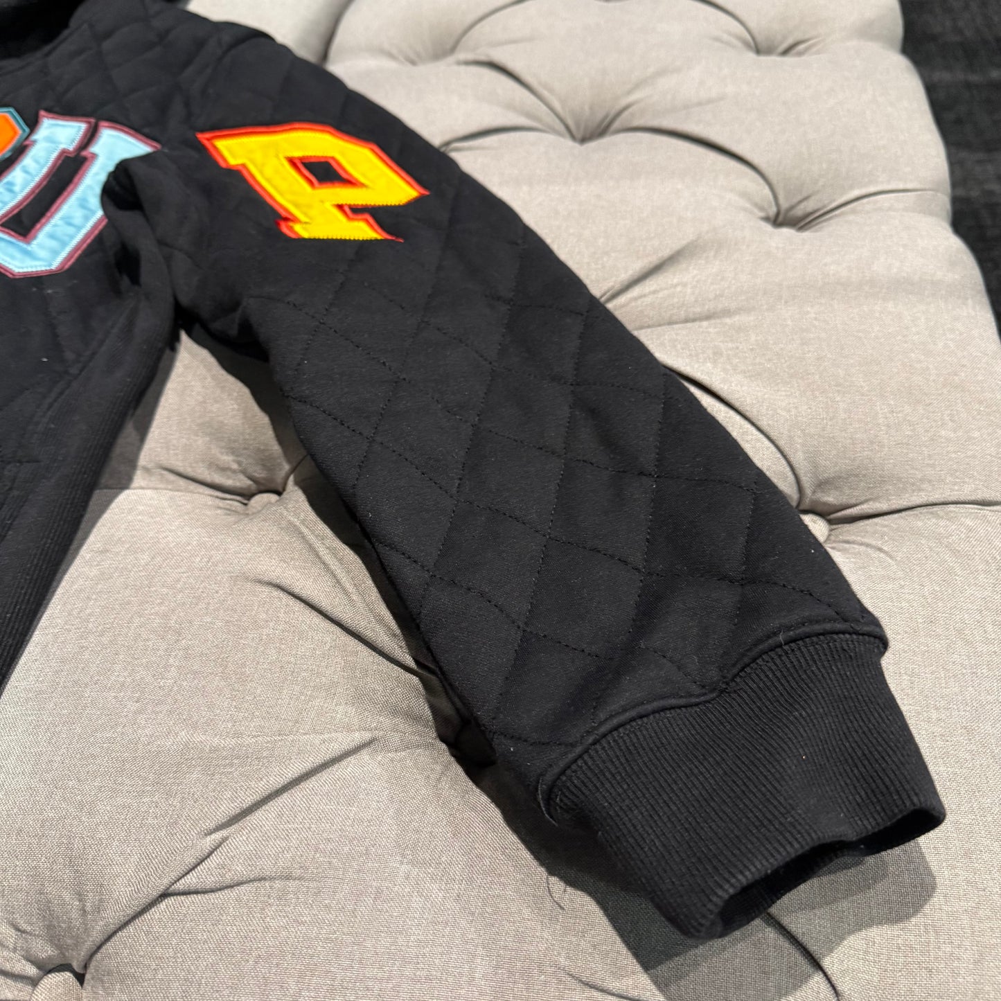 Geedup Team Logo Hoodie 'Holy Grail Multi Color 2.0 Quilt' (Second hand)