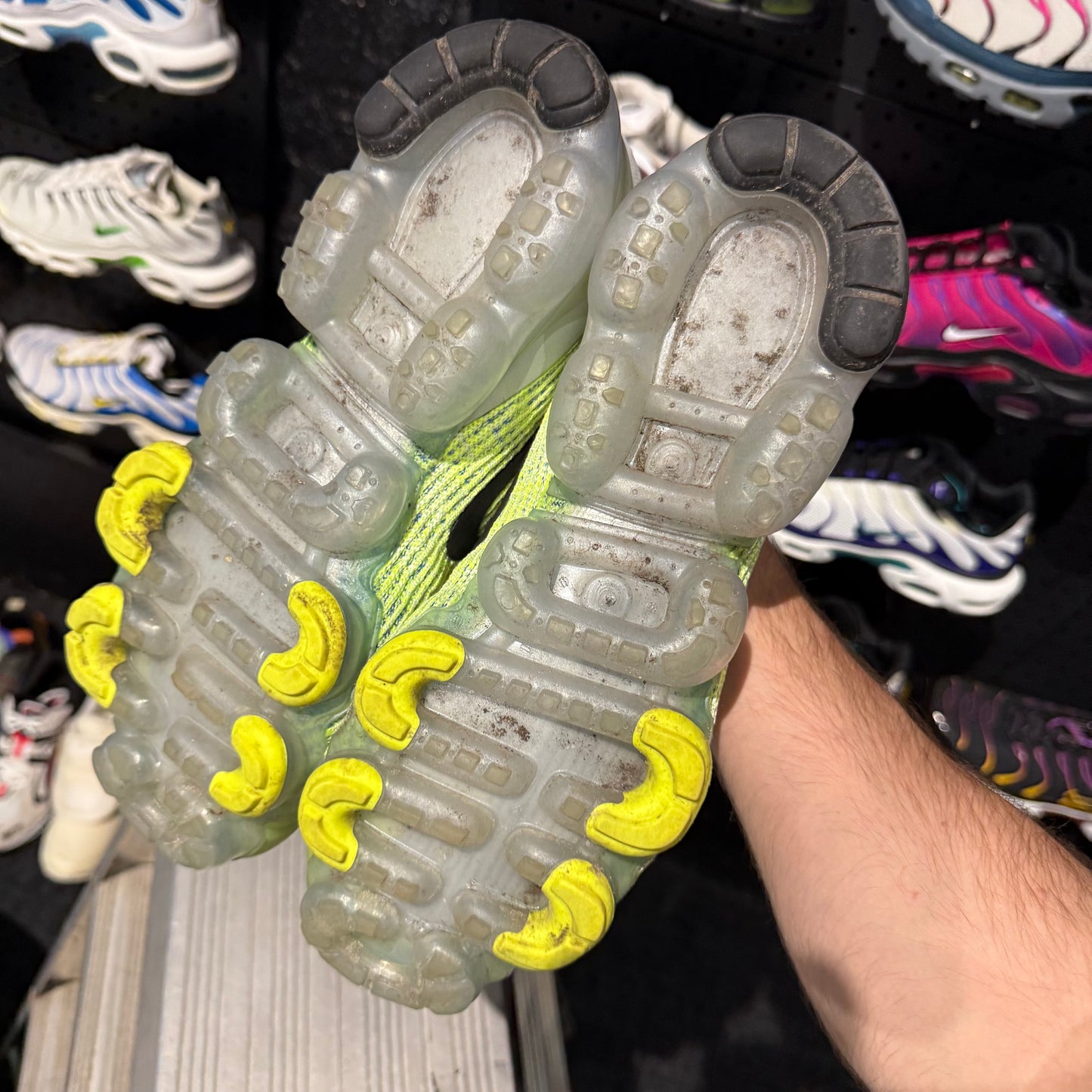 Nike Air Max Vapormax Flyknit 3 'Barley Volt' (Second hand)