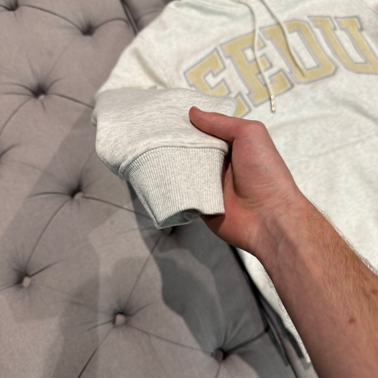 Geedup Team Logo Hoodie 'Wheat' (Second hand)
