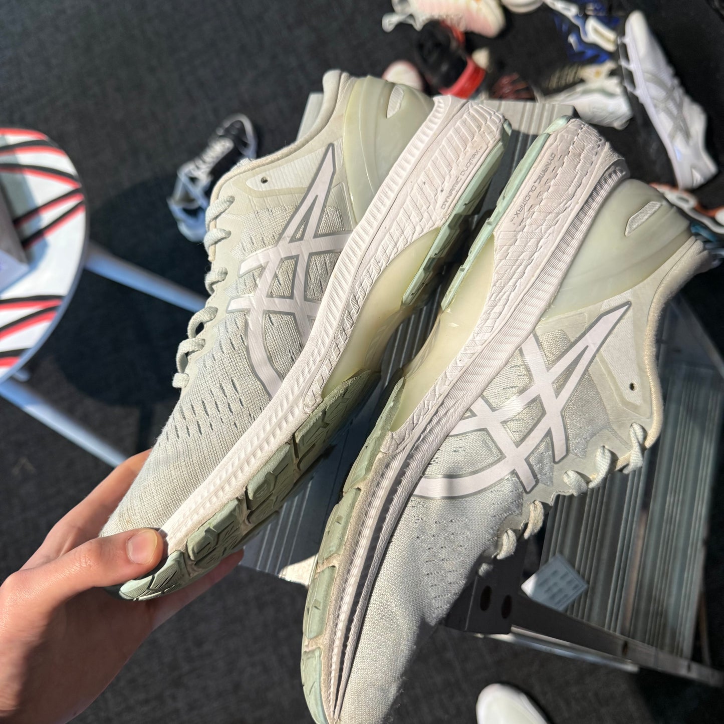 Asics Gel Kayano 27 'Grey Glacier' (Second hand)