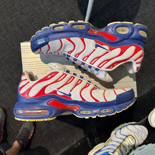 Nike Air Max Plus TN 'USA White Red Deep Royal Blue' (Second hand)