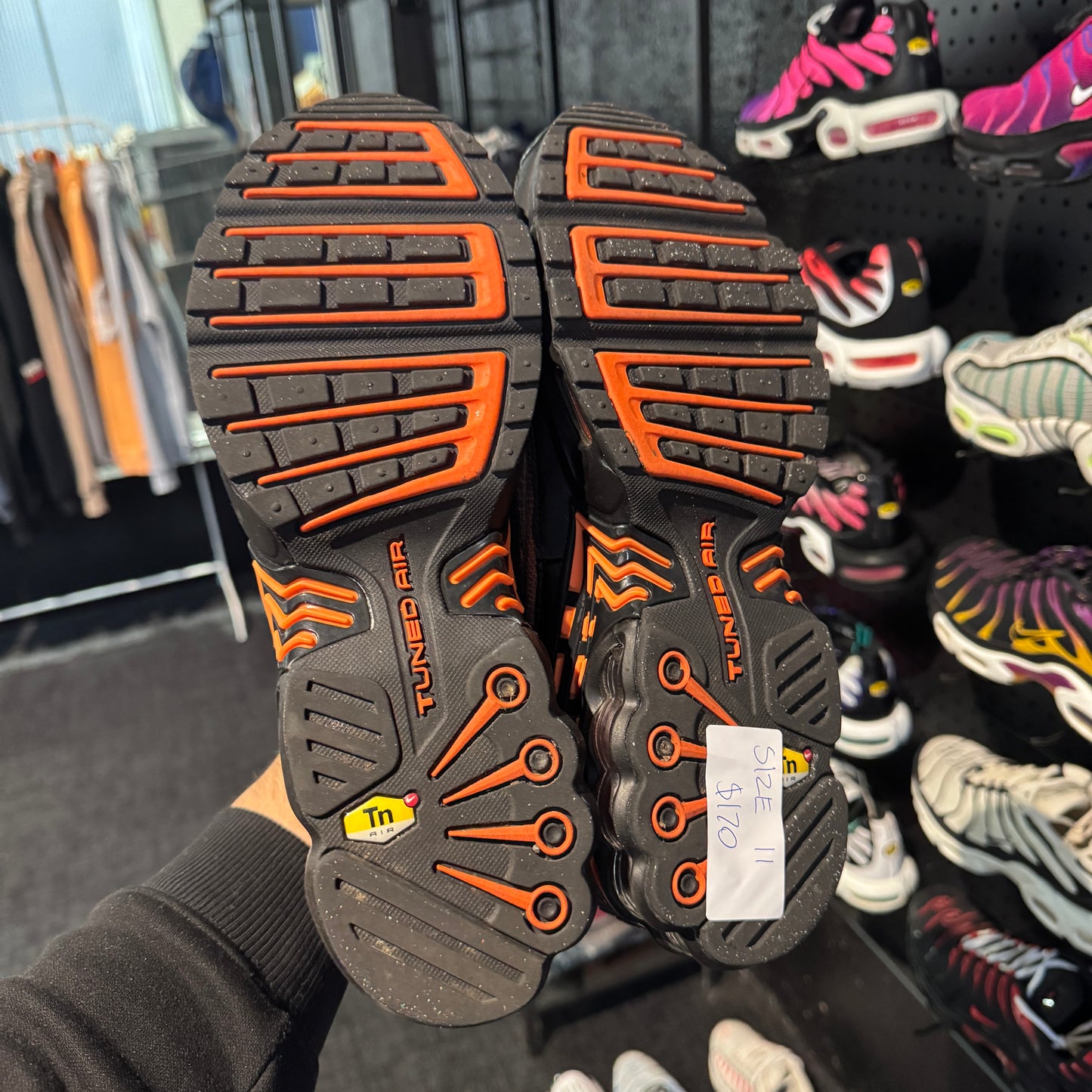 Nike Air Max Plus 'TN3' Orange Spirograph (Second hand)