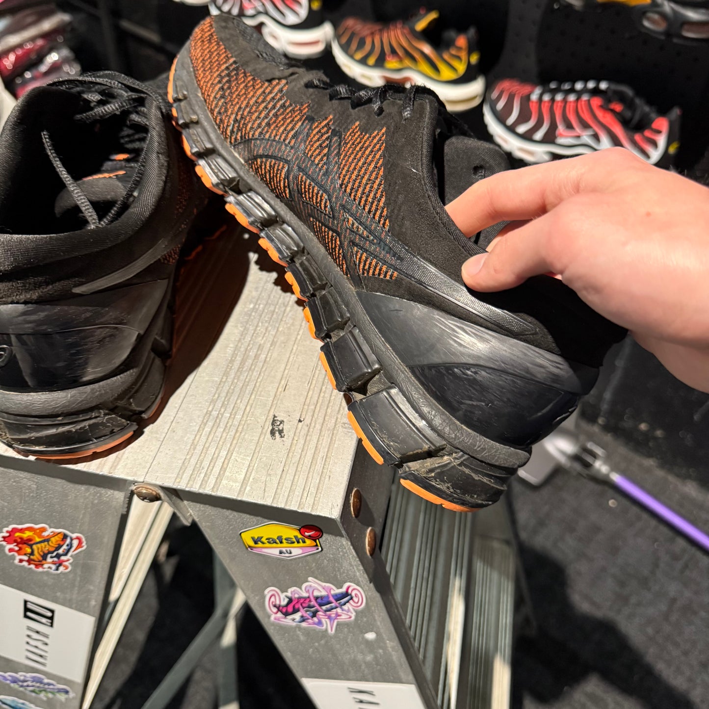Asics Gel-Quantum 360 CM 'Black Orange' (Second hand)