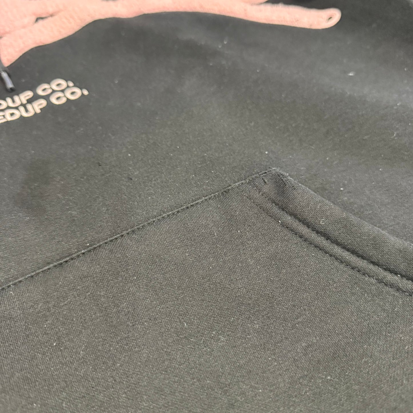 Geedup Handstyle Hoodie 'Black Pink' (Second hand)