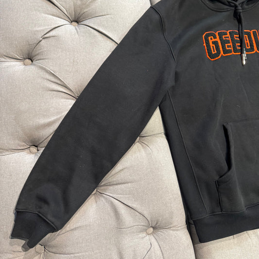 Geedup Play For Keeps Hoodie 'Black Black Orange' (Second hand)