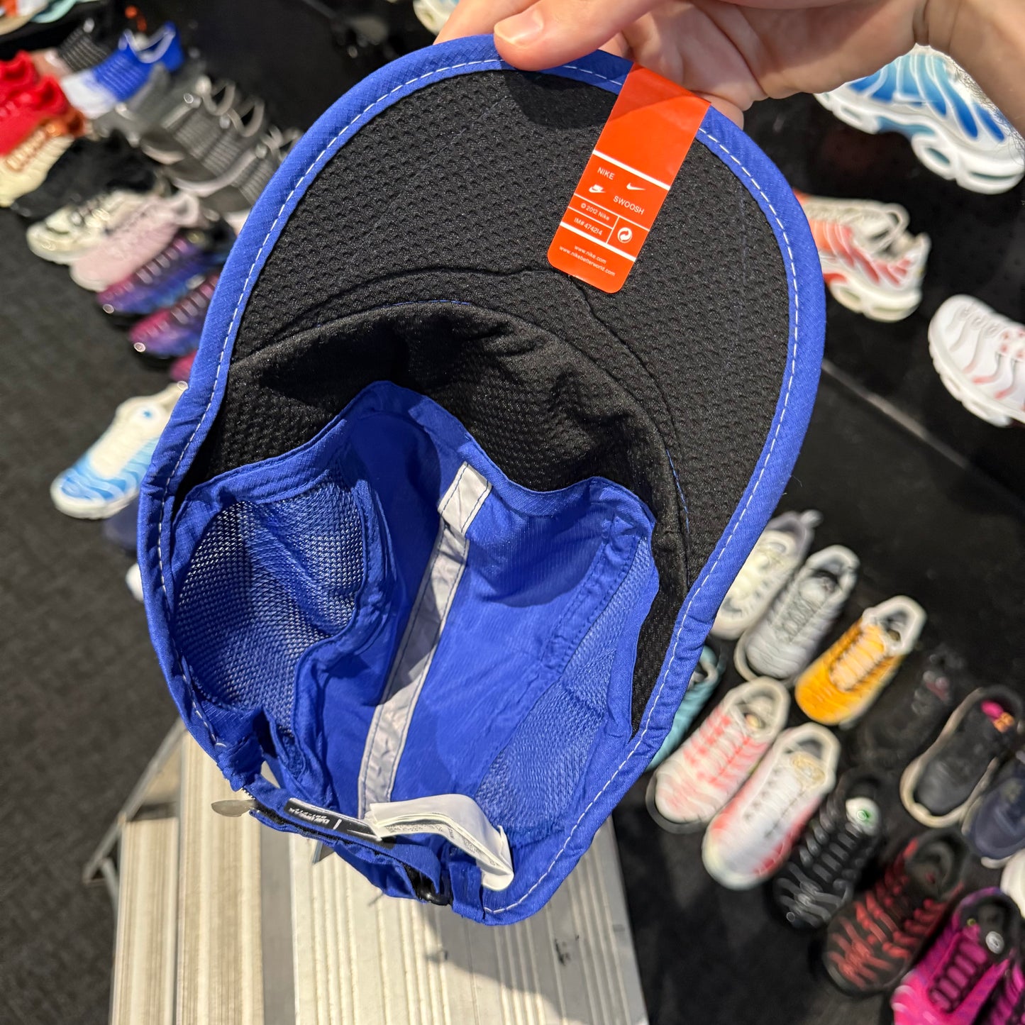 Nike Daybreak Drifit Heritage 86 Mini Swoosh Cap 'Blue' 2012 (Brand New)