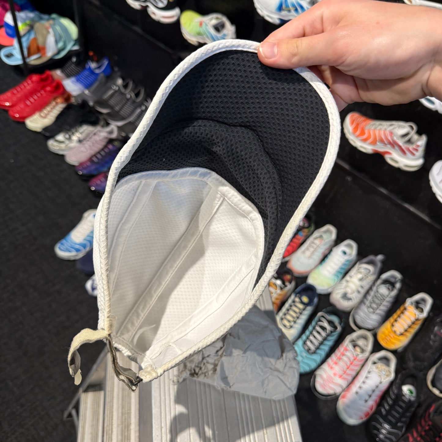 Nike Mesh Drifit Tailwind Cap 'White' (Second Hand)