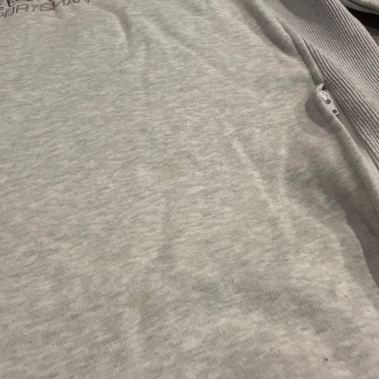 Geedup Since 2010 Sportsman Quarter Zip ‘White Marle Blue’