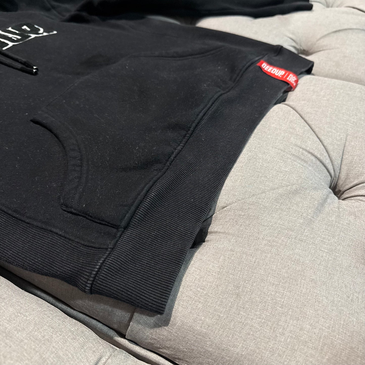 Geedup Play For Keeps Hoodie 'Black Black White' (Second hand)
