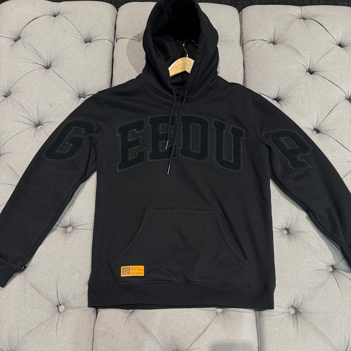 Geedup Team Logo Hoodie 'Blackout' (Second hand)