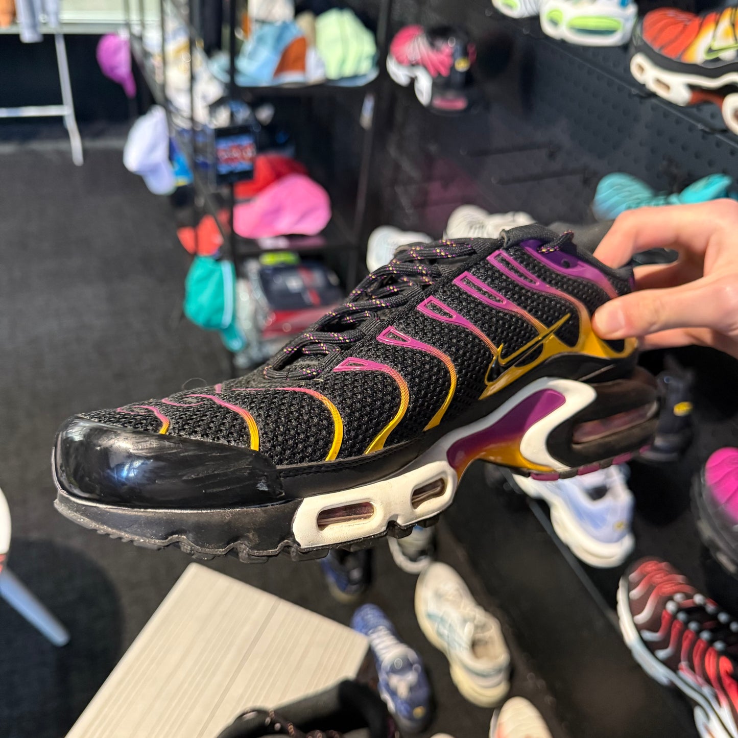 Nike Air Max Plus 'TN' Black University Gold Viotech (Second hand)