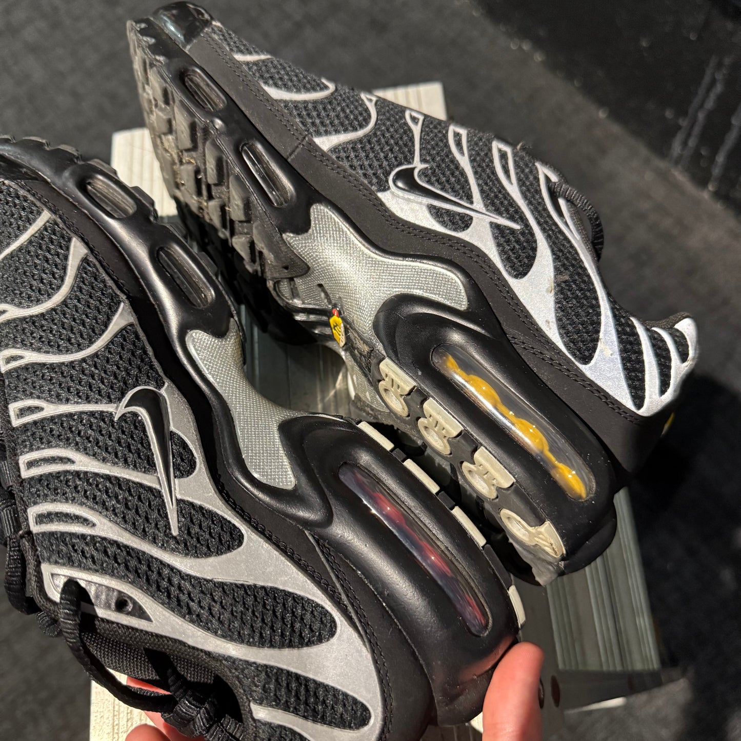 Nike Air Max Plus 'TN' Reflective Black/Metallic Silver (Second hand)