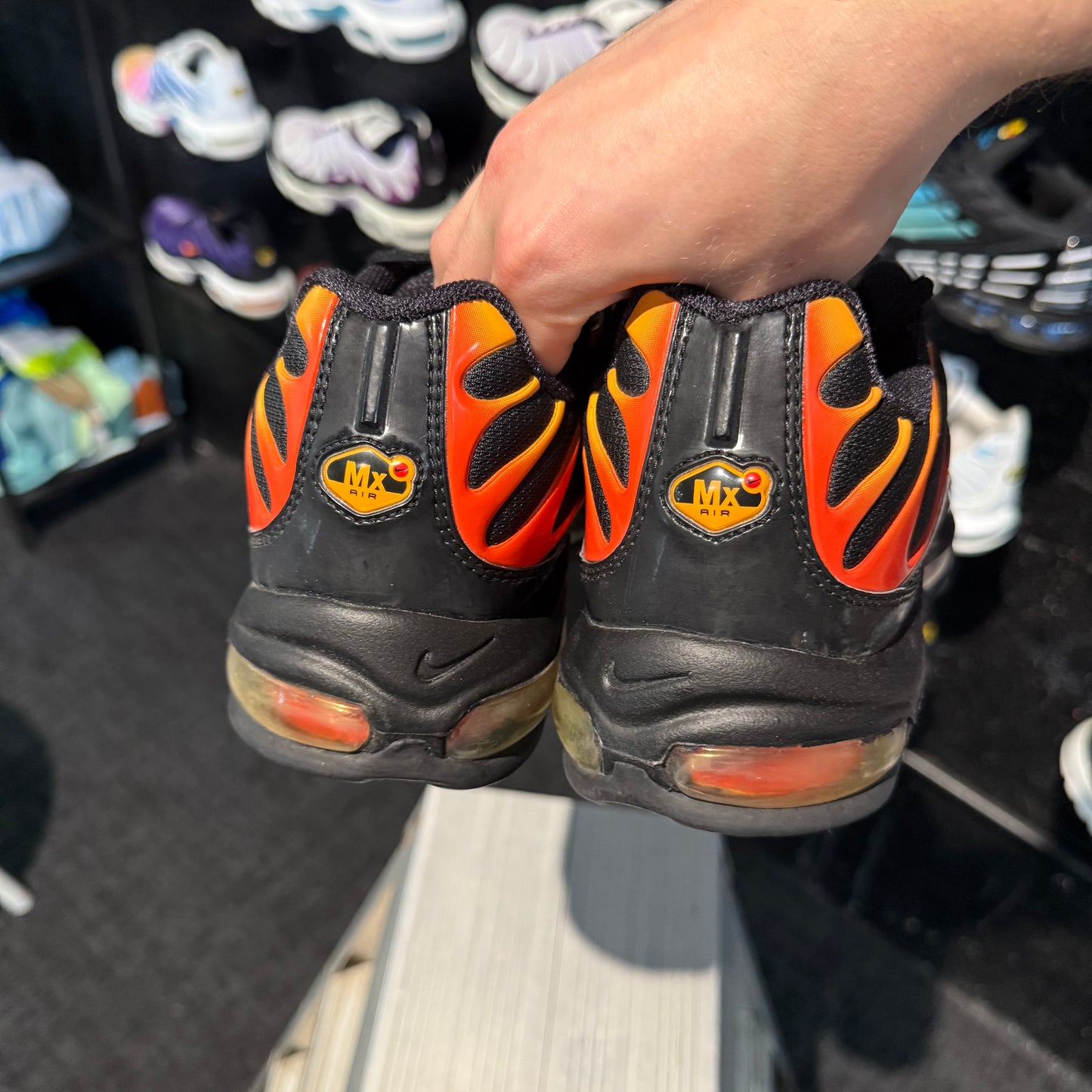 Nike Air Max Plus 97 TN 'Black Orange Yellow' 2007 (Brand New)