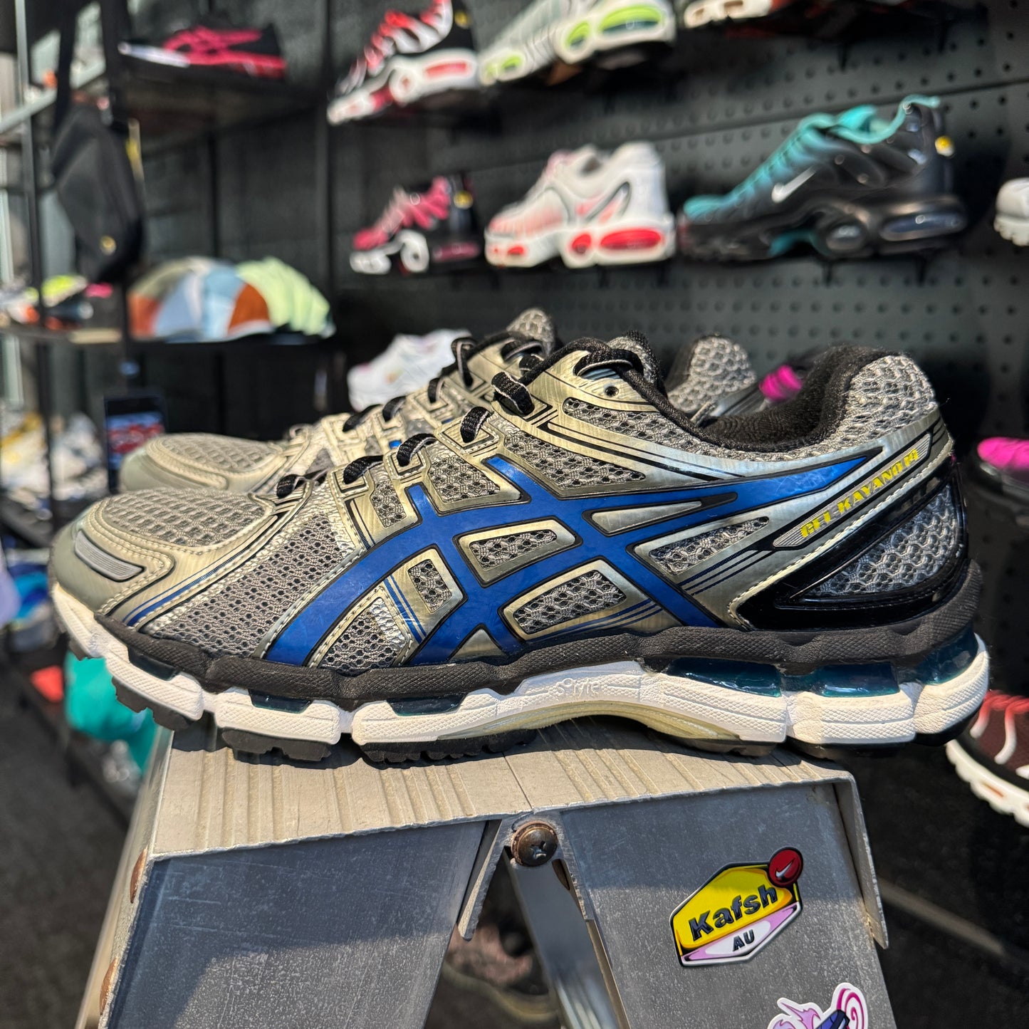 Asics Gel Kayano 19 'Titanium Royal Blue' (Second hand)