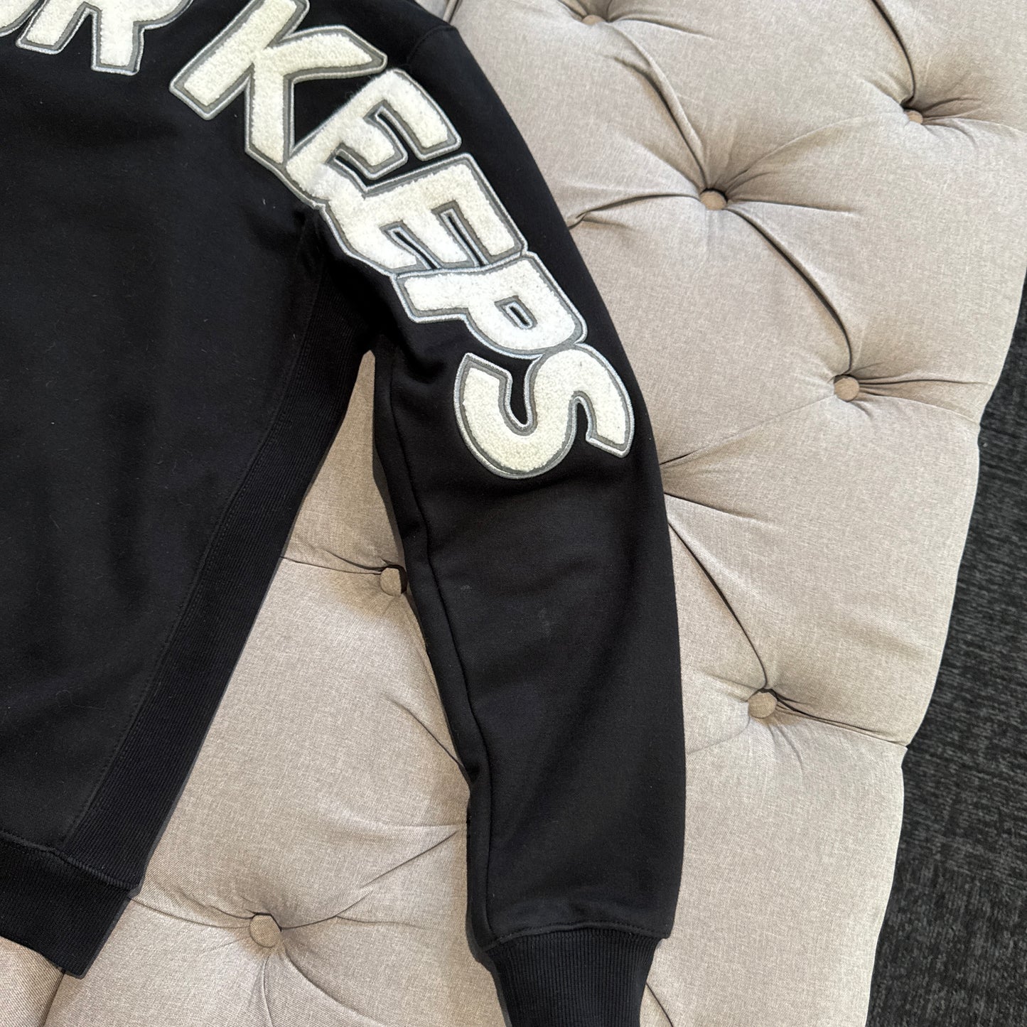 Geedup Play For Keeps Hoodie 'Black White' (Second hand)
