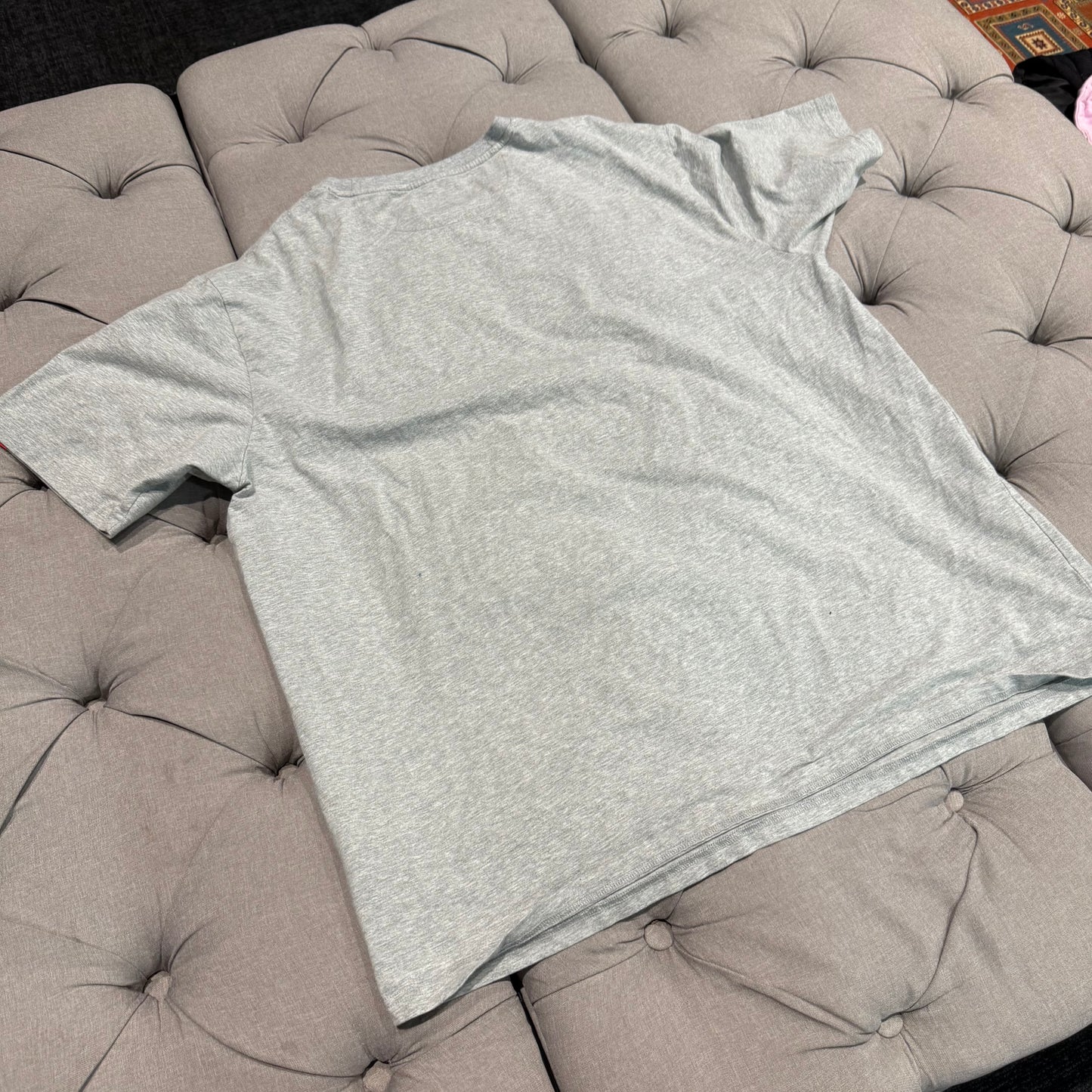 Geedup Embossed Logo T-Shirt 'Grey' (Second hand)
