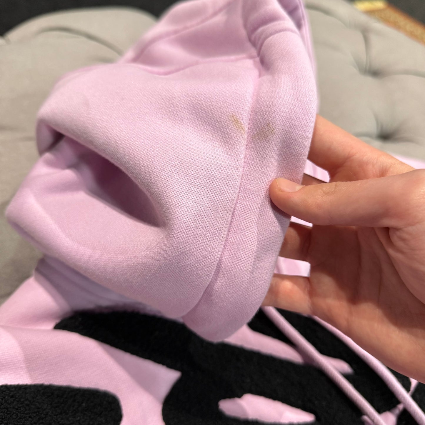 Geedup Handstyle Hoodie 'Lavender Black' (Second hand)