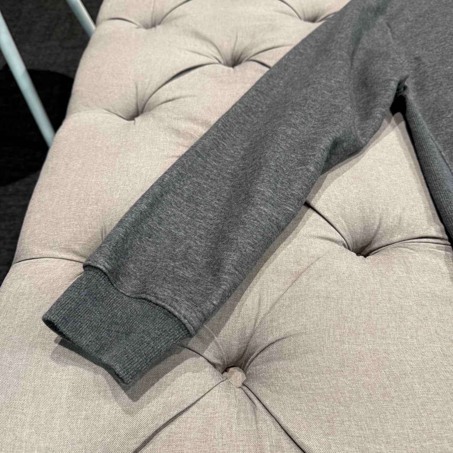 Geedup OS Script Crewneck 'Grey Teal' (Second hand)