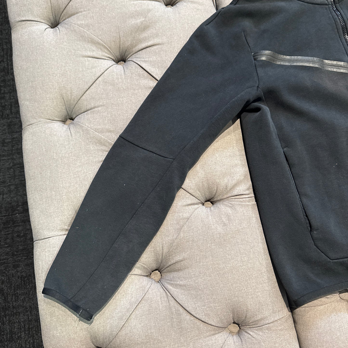 Nike Tech Fleece Jacket 'Black' (Second hand)