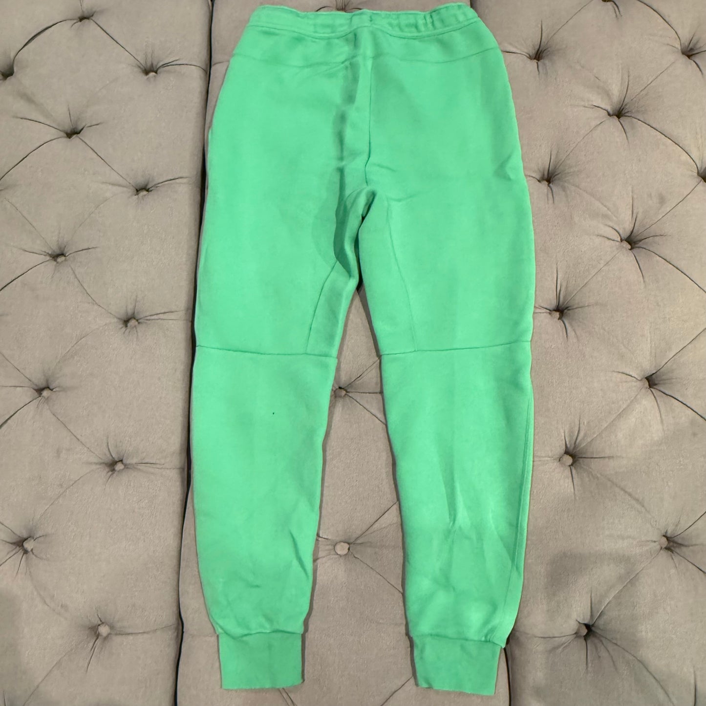 Nike Tech Fleece Hoodie Neon Lime Green Track Pants (Second hand)