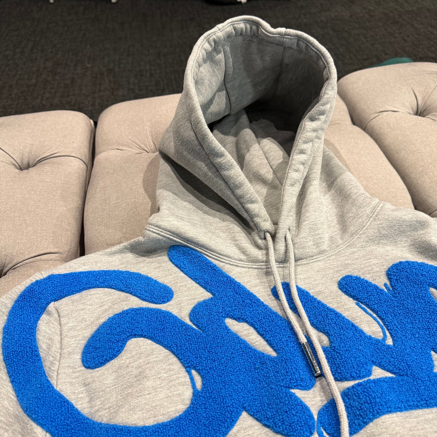 Geedup Handstyle Hoodie 'Grey Blue' (Second hand)