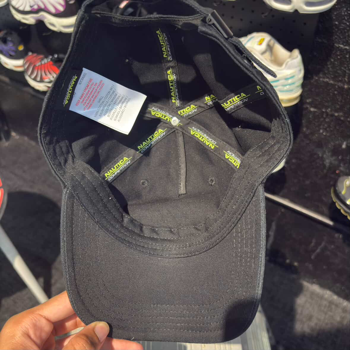 Nautica Competition Hat 'Black Red Blue' (Brand New)